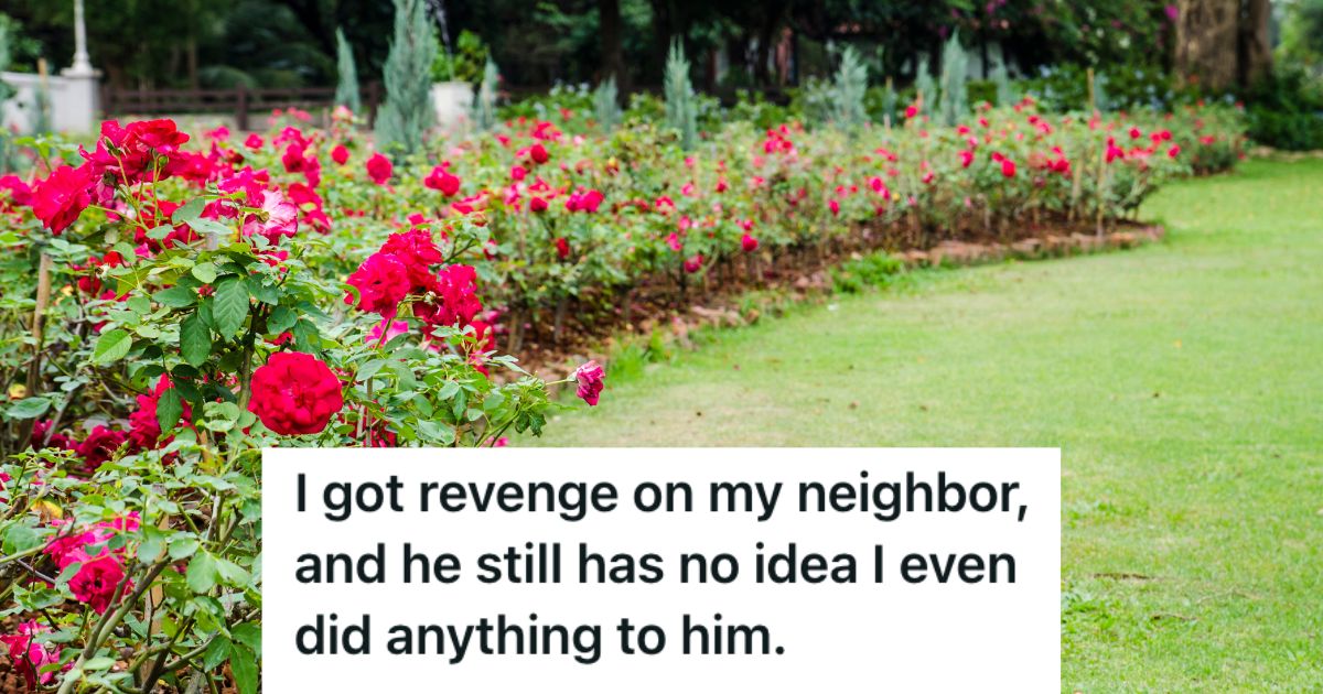 Unfriendly Neighbor Kept Doing Petty Stuff That Annoyed Him, So He Hatched An Evil Plan That Destroyed His Neighbor’s Rose Garden » TwistedSifter