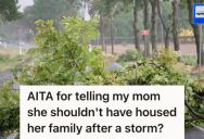 Her Siblings Treated Her Poorly And Stole Her Inheritance From Their Dad, But She Still Shows Kindness Letting Them Stay At Home During A Storm