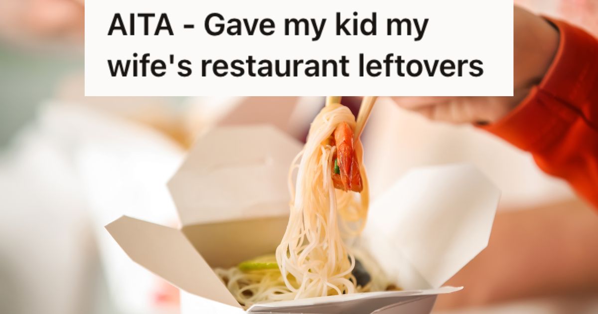 She Told Her Husband To Label Their To-Go Boxes So There Wouldn’t Be Any Confusion, But He Refused And Accidentally Gave Her Leftovers To Their Child