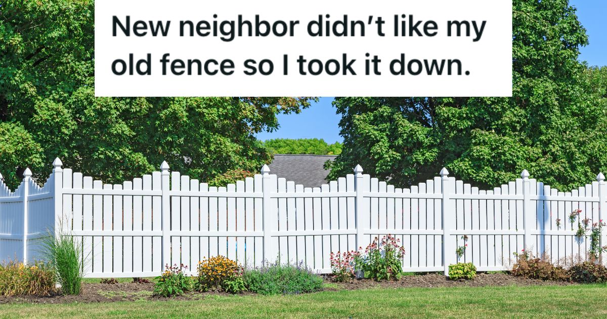 New Neighbor Asked Him To Remove His Fence Because It’s Taking 9 Inches On Her Property, So He Did And He’s Never Putting It Back » TwistedSifter