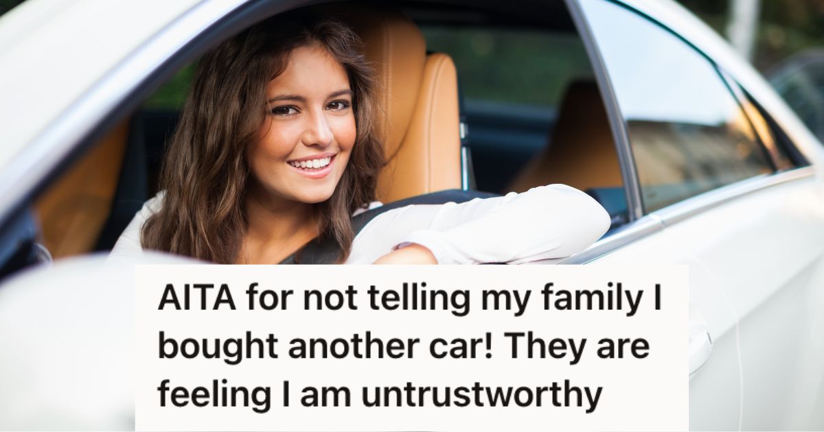 Woman Bought A New Car After Being In An Accident And Kept It A Secret From Her Family, But When Her Family Found Out They Thought She Was Being Dishonest » TwistedSifter