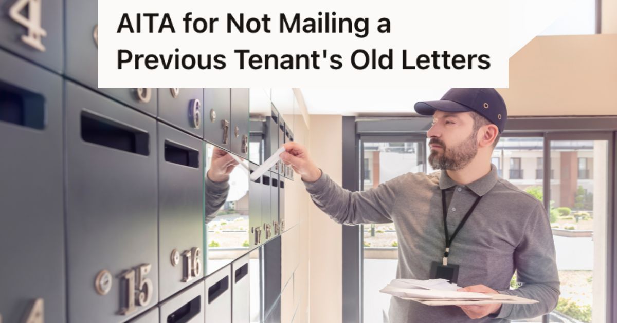 Previous Tenant’s Mail Was Delivered To His Apartment, But When He Tried To Coordinate A Way For The Previous Tenant To Pick Up Her Mail, She Kept Making Excuses » TwistedSifter