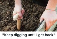 Dad Told His Son To “Keep Digging Until I Get Back,” But He Wasn’t Expecting The Hole His Son Dug To Be So Deep