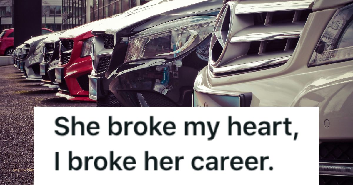 His Fiancée Cheated On Him And Broke His Heart, So They Broke It Off And He Got Her Fired From Her Car Sales Job » TwistedSifter