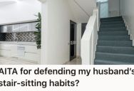 Her Mom Chewed Her Husband Out For Sitting On Their Stairs, But When She Told Her To Lay Off Mom Left The House In A Huff
