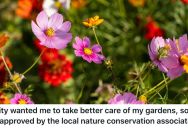 The City Wanted Her To Change Her Garden, So She Got The Local Conservation Association To Defend It For Her