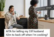 Wife Asks Husband For Space In The Kitchen While She’s Cooking, So He Storms Off And Gives Her The Silent Treatment For Two Days