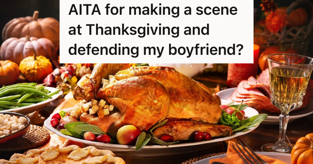 She Invited Her Autistic Boyfriend Over For Thanksgiving, But Her Stepsister Was So Rude To Him That They Left » TwistedSifter