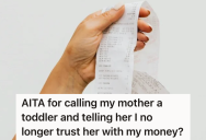 Broke Student Shops For Her Mom’s Thanksgiving Groceries As A Favor, But Now Her Mom’s Calling Her A Liar And Refusing To Pay Her Back