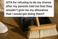 Her Dad Offered To Pay Her If She Helped Her Sister With Her Schoolwork, But She Doesn’t Want To Do It Because Her Dad Is Already Really Forgetful When It Comes To Paying Her For Her Chores