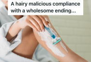 A Couple Let Their Body Hair Grow During 2020, But Before They Visit Each Other One Decides To Only Shave One Leg To Play A Hilarious Prank