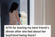 Woman Dislikes Her Friend’s Boyfriend So Much That She Refuses To Go To Her House When He’s There. So When She Tries To Trick Her Into Hanging Out With Him, She Leaves Immediately.