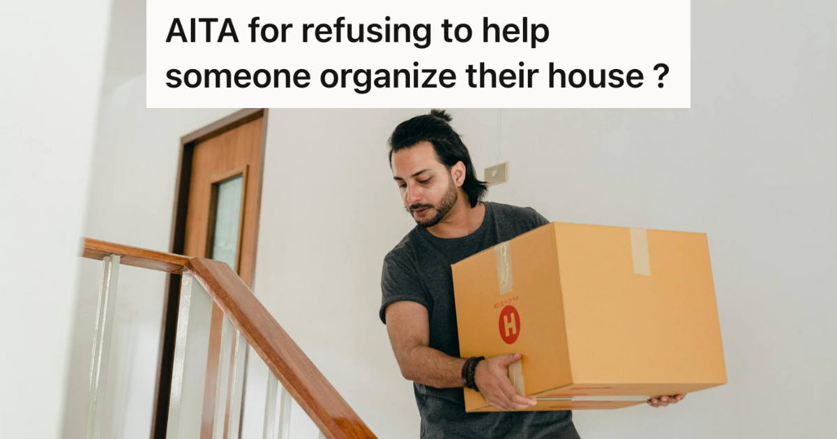 He Helped An Older Couple Move, But Days Later They’re Claiming That He’s Not Done With The Job Until He Organizes The Boxes » TwistedSifter