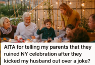 Her Husband Made A Joke About A Sensitive Family Topic, So He Was Asked To Leave Their New Year’s Eve Celebration