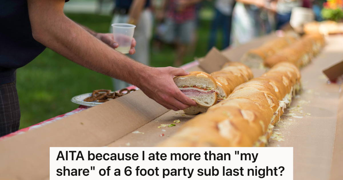 Man Goes To A Party At A Friend’s House And Notices That Nobody Is Eating The Food, So He Finishes It All By Himself. Now Everybody Is Angry At His Gulltony. » TwistedSifter