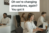 Call Center Employees Are Told That Whoever Talks To The Customer Last And Fixes The Problem Is The One Who Gets Credit, But When This Procedure Made An Employee Mad, The Procedure Completely Changed