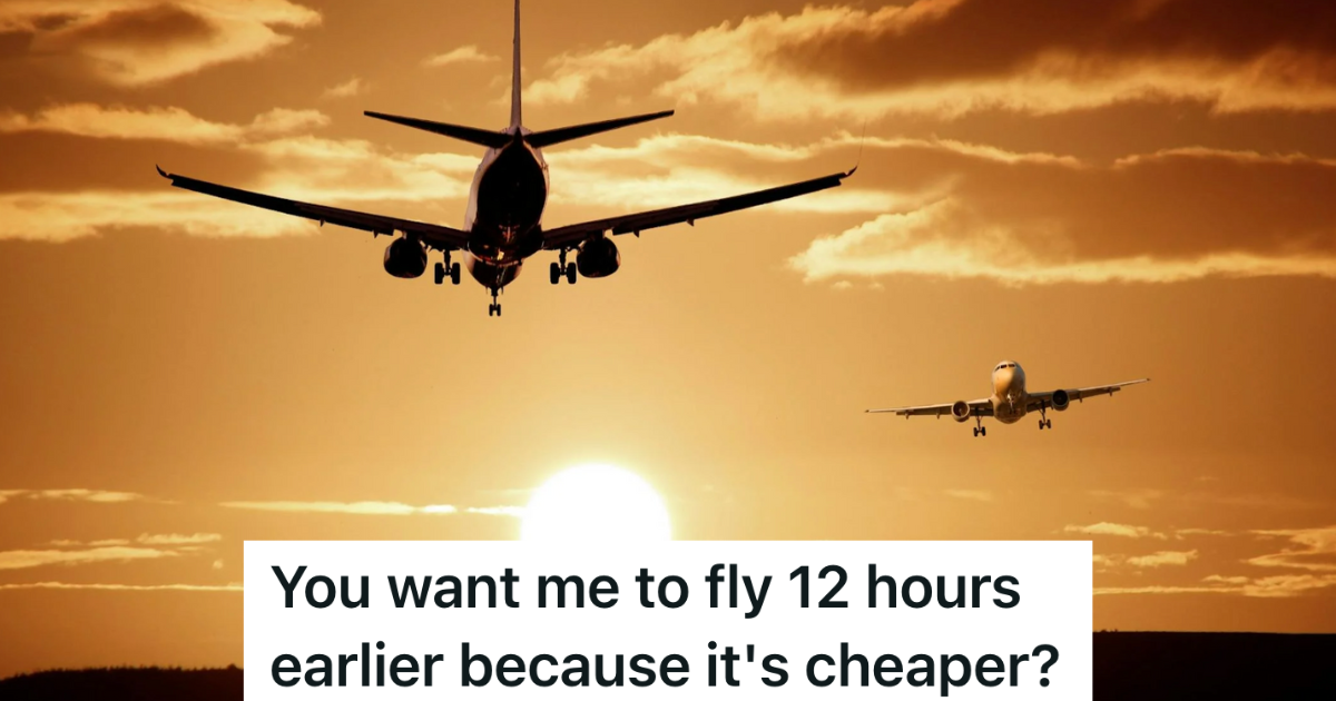 The Travel Department Changed His Flight To A Cheaper Option, Not Realizing That Meant He Would Need To Spend More On A Hotel » TwistedSifter