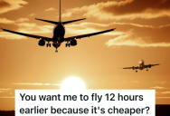 The Travel Department Changed His Flight To A Cheaper Option, Not Realizing That Meant He Would Need To Spend More On A Hotel