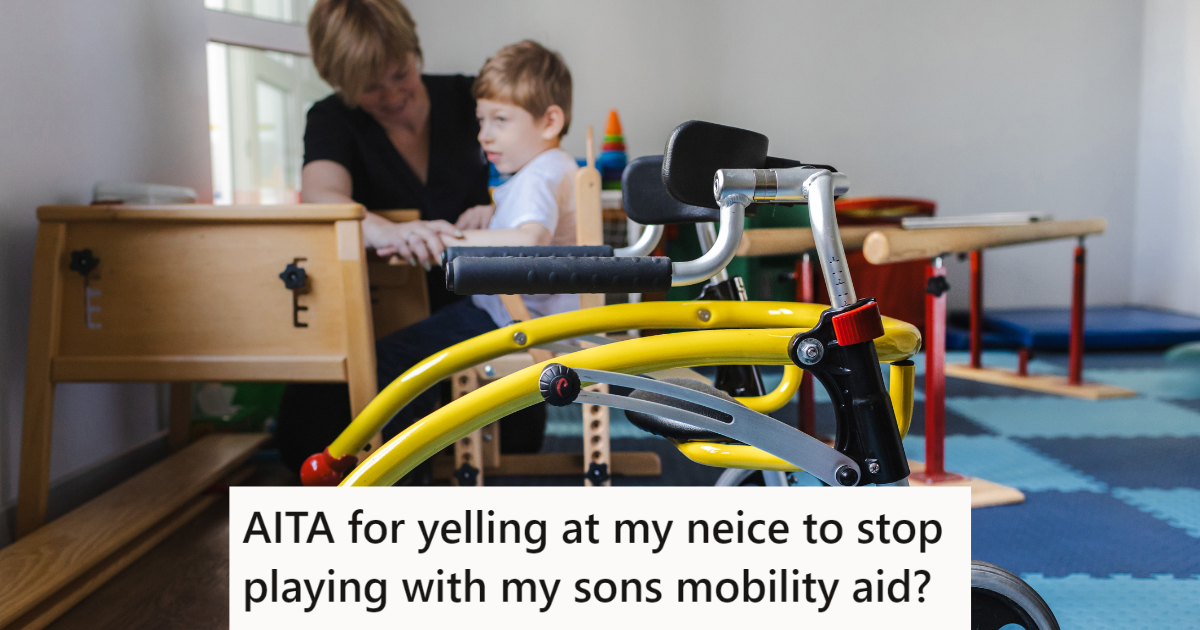 After Mom Yelled At Her Niece To Stop Touching Her Son’s Mobility Aid, Her Sister Got Mad At Her For Yelling At Her Kid » TwistedSifter