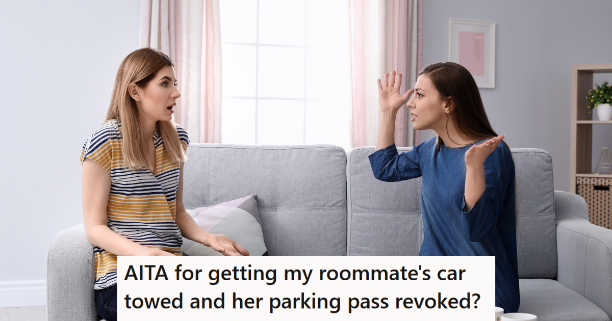 After Repeatedly Telling Her Roommate To Stop Parking In Her Spot, She Finally Got Tired Of It And Reported Her To The Building Manager Who Had The Car Towed » TwistedSifter