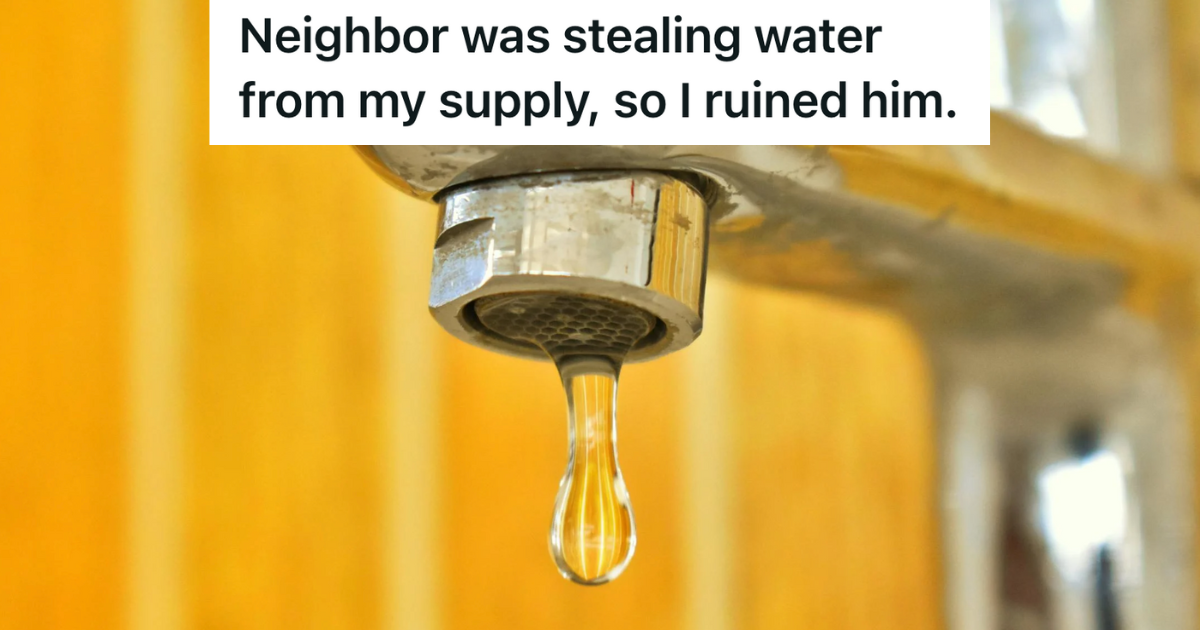 Homeowner Found Out The Neighbor Was Stealing Their Water, So He Turned Off The Supply And Ruined Their Only Source Of Income » TwistedSifter