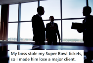 His Boss Gave Super Bowl Tickets That Were Meant For Him To Someone Else, So He Plotted With The Client Who Gave Him The Tickets To Expose The Boss’ Greed