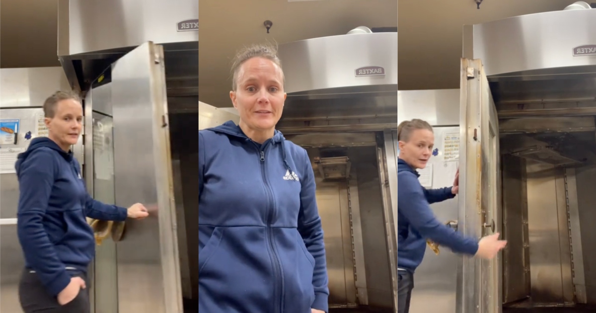 Walmart Employee Showed Viewers How The Store’s Bakery Oven Works After A Tragic Accident Happened. – ‘These ovens are so hard to shut from the outside. You have to push them.’