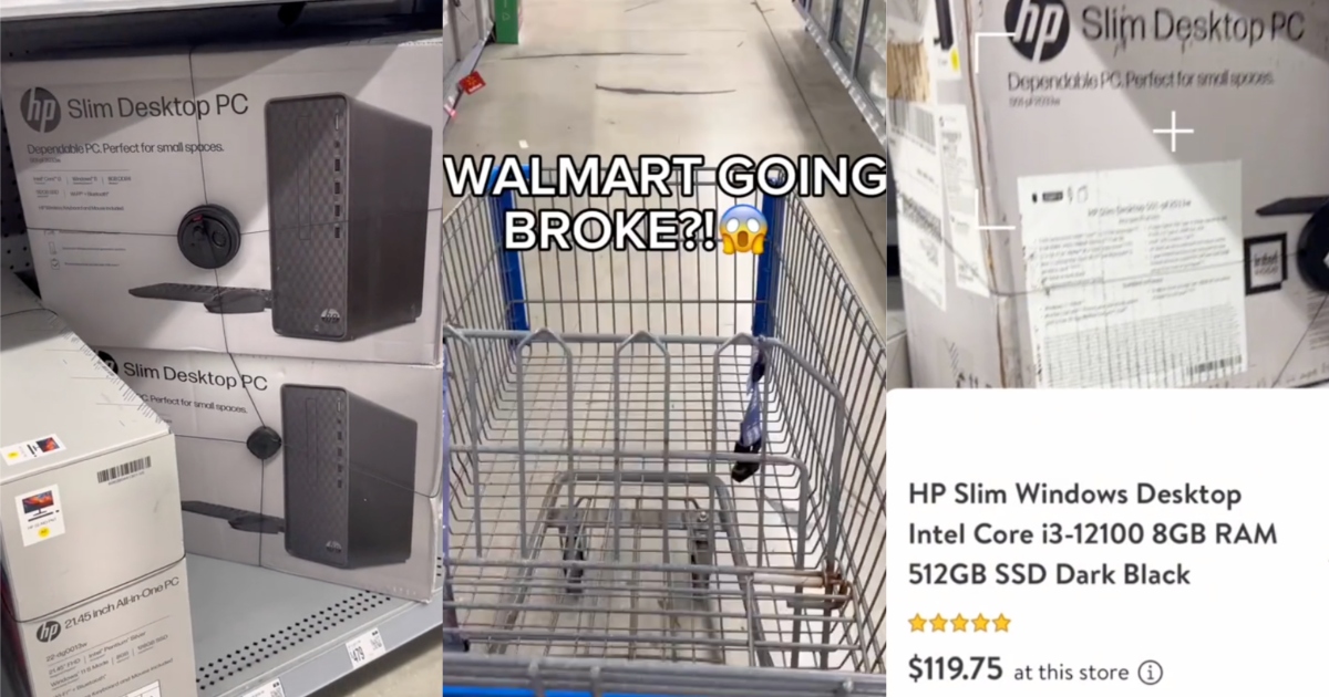 Walmart Customer Saw A Computer For Sale For Such A Cheap Price That He Wondered If They’re Going Out Of Business » TwistedSifter