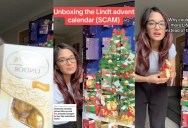 Shopper Wasn’t Too Impressed With The Lindt Advent Calendar She Paid A Lot Of Money For. – ‘I shouldn’t have got my hopes up.’