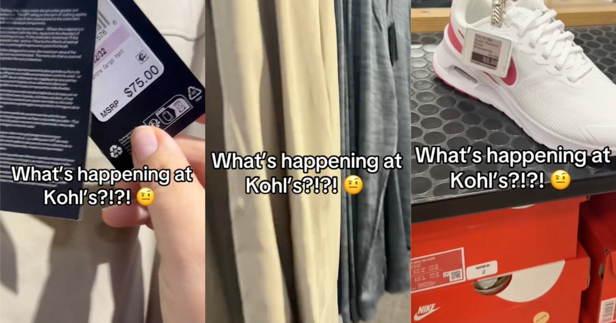 Kohl’s Shopper Was Taken Aback At Clothing Prices At The Store During A Sale. – ‘ for a pair of Levi’s. How are people doing this?’ » TwistedSifter