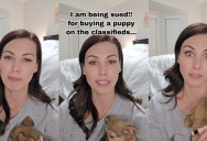 This Mom Said Things Got Really Weird With A Seller After She Bought A Puppy For Her Kids. – ‘Give you your puppy? I’m not giving you my puppy.’