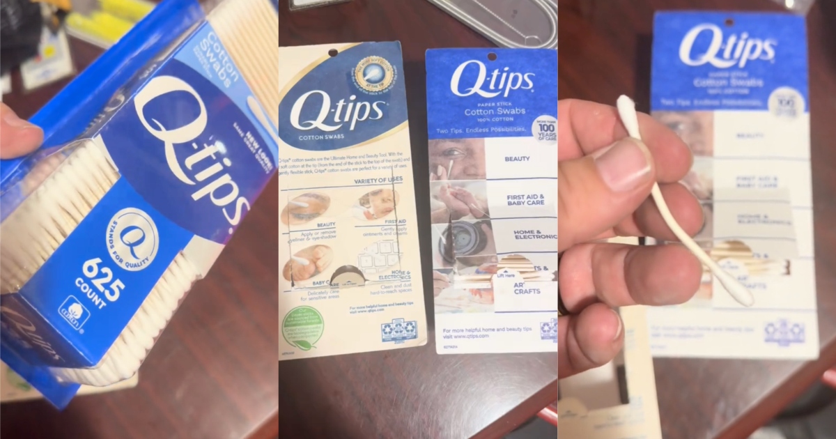 ‘They don’t make ’em like they used to.’ – Guy Isn’t Impressed With The Quality Of Today’s Q-Tips » TwistedSifter