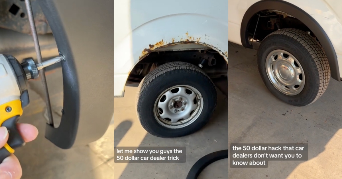 A Mechanic Shared A 50 Dollar Hack For Taking Care Of Rusty Wheel Wells » TwistedSifter