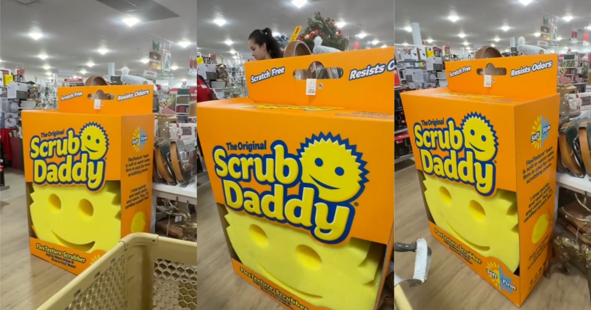 HomeGoods Shopper Showed Viewers The Giant Scrub Daddy That’s Selling ...