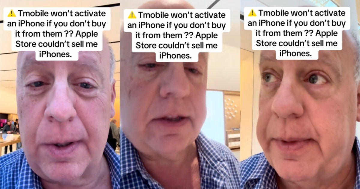 ‘Apple wants  more per phone if you don’t set it up now’ – T-Mobile Customer Gets Very Frustrated When He Can’t Purchase New iPhones From The Store » TwistedSifter