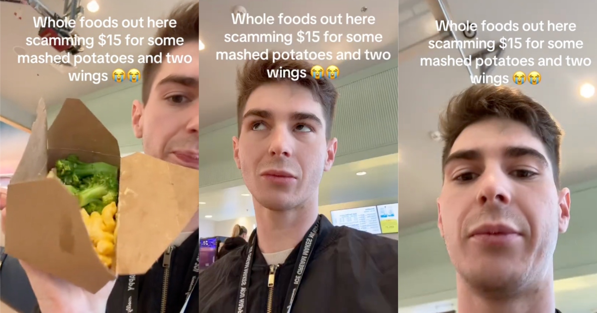 ‘Guys, I was just robbed by Whole Foods.’ – This Customer Wasn’t Happy About Spending A Lot Of Money On A Tiny Meal From The Grocery Store » TwistedSifter