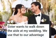 After Enduring Mistreatment From Her Older Sister And Parents Throughout Her Childhood, This Woman And Her Fiancé Planned Out The Perfect Act Of Revenge To Go Down On Her Wedding Day