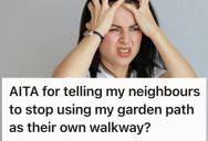 Neighbors Constantly Disrespected A Homeowner’s Garden And used It As Their Walkway, So When They Confronted Them It Ignited A Debate Over Property Deeds