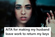 Woman’s Forgetful Husband Took All The Keys With Him And She Was Locked Inside, So She Made Him Drive 40 Minutes Back To Return Them