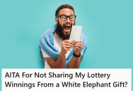 He Tried To Keep His White Elephant Lottery Winnings Quiet, But When Word Got Out The Family Started Making Demands