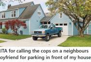 Woman Calls Cops After Neighbor’s Boyfriend Blocks Her Driveway With His Oversized Truck, But Now She’s Wondering If She Was Wrong