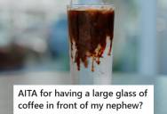 Man Orders Coffee At A Café, But His Sister To Get Upset Because Her Son Copies Him And Now Wants Sugary Drinks