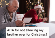 After Catching His Brother And Father Talking Bad About His Wife, This Guy Banned His Brother From Christmas And Is Refusing To Help His Father With Cooking And Cleaning