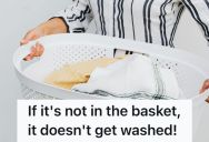 His Wife Forgot To Follow Her Own Laundry Rule, So He Called Her On It In A Wholesome, Hilarious Way