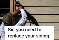 HOA Told Homeowner To Replace His Siding, So He Carefully Read The Rule And Found A Way To Get Around It