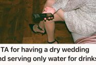 Couple Wants To Save Money By Only Serving Water At Their Wedding Reception, But Their Family Isn’t Happy About Their Cheap Plans