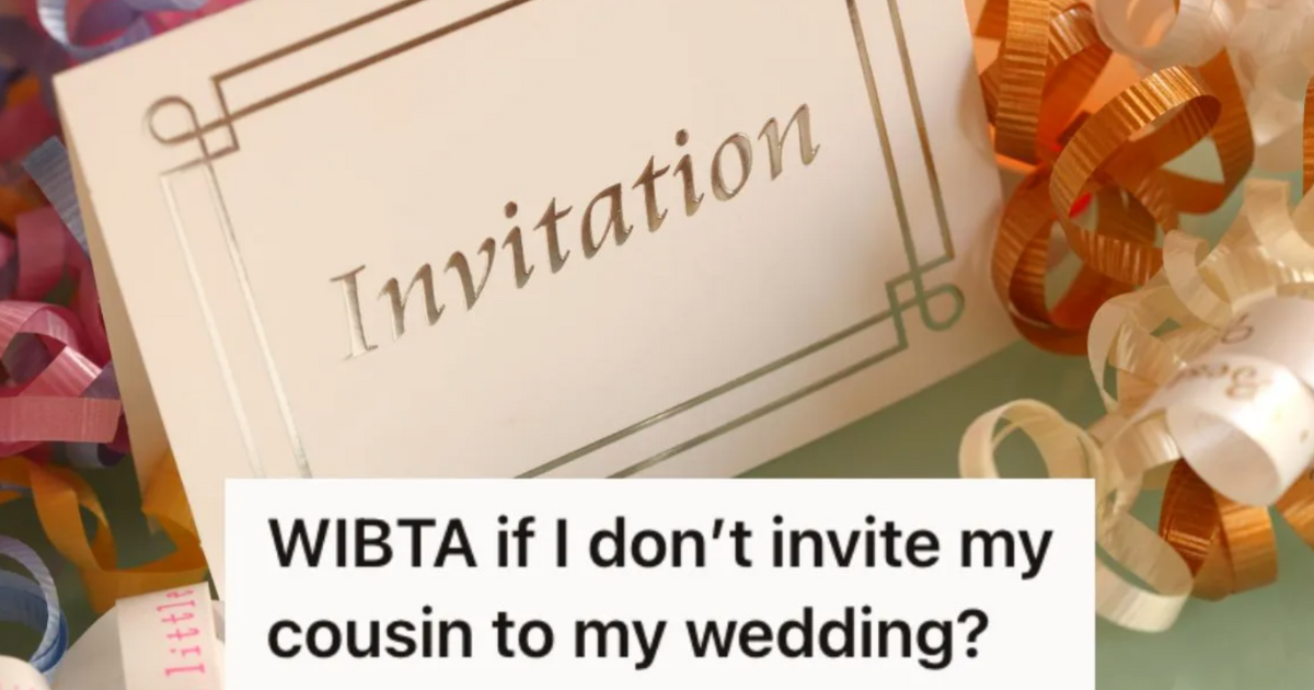 Woman And Her Fiancé Agree Not To Invite Her Ill-Mannered Cousin To Their Wedding, But She Worries It Will Cause A Huge Issue Between Her Mom And Aunt » TwistedSifter