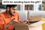 Man Receives A Gift From His Aunt, But After She Asks Him For Personal Information, He Decides To Return The Gift