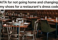 A BBQ Restaurant Enforces A Silly Dress Code For A Work Party, So A Potential Patron Storms And Never Returns