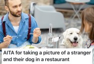 A Couple Had A Dog In A Restaurant, So A Diner Took A Photo To Report A Health Violation